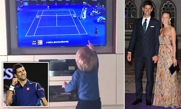 Novak Djokovic Juara Australia Terbuka, Putranya Heboh di Depan TV